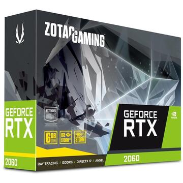 Placa video Zotac GAMING GeForce RTX 2060 6GB 192-bit GDDR6
