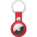 Apple HUSA AirTag Original Leather Key Ring, Red