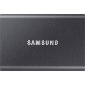 SSD Extern Samsung Portable  T7 500GB (grey, USB-C 3.2 (10 Gbit / s), external)