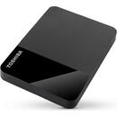 Hard disk extern Toshiba  Canvio Ready 4000 GB Black(black, 4000 GB, 2.5", 2.0/3.2 Gen 1 (3.1 Gen 1), Black)