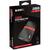 SSD Extern EMTEC X200 Portable SSD 256GB  (Black / Red, USB 3.2 C (5 Gbit / s))