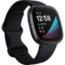 Smartwatch Fitbit Sense carbon / graphite