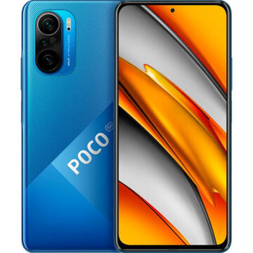 Smartphone Xiaomi POCO F3 256GB 5G 8GB RAM Dual SIM Ocean Blue