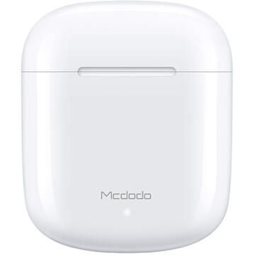 Mcdodo Teana Series TWS True Wireless Bluetooth cu Carcasa Incarcare, Waterproof, White