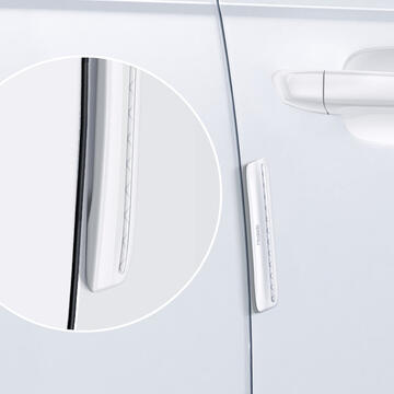 Mcdodo Wicker Series Autocolant Protectie Anti-Zgarieturi pentru Masina 4 buc/set White