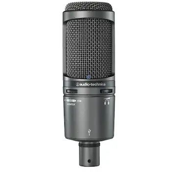 Microfon AUDIO-TECHNICA studio/live AT2020USB+  USB Negru