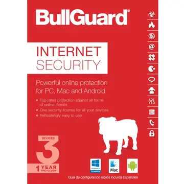 BullGuard Internet Security 2017 3 PCs/1 an