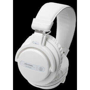 AUDIO-TECHNICA Audio Technica ATH-PRO5X DJ Monitor Headphones, Over-Ear, Wireless, White