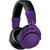 AUDIO-TECHNICA Audio Technica ATH-M50xBTPB Headphones, Over-Ear, Wireless, Microphone, Purple/Black