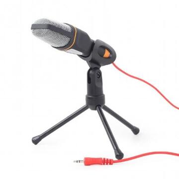 Microfon Gembird MIC-D-03 Desktop microphone with a tripod, black