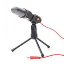 Microfon Gembird MIC-D-03 Desktop microphone with a tripod, black