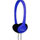 Casti Koss KPH7b Headphones, On-Ear, Wired, Blue