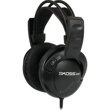 Casti Koss UR20 Headphones, Over-Ear, Wired, Black