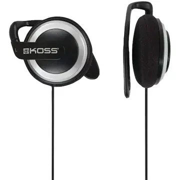 Casti Koss KSC22i Headphones, Ear Clip, Wired, Microphone, Silver/Black