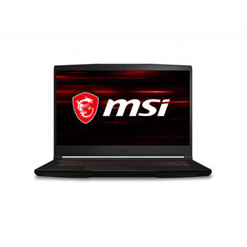 Notebook MSI Gaming GF63 10UD-258XPL Thin DDR4-SDRAM Notebook 39.6 cm (15.6") 1920 x 1080 pixels 10th gen Intel® Core™ i5 8 GB 512 GB SSD NVIDIA GeForce RTX 3050 Ti Wi-Fi 6 (802.11ax) Black