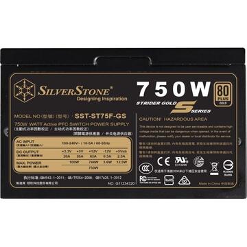 Sursa Silverstone SST-ST75F-GS v3.0 750W, PC Power Supply (Black)