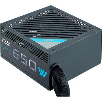 Sursa AZZA PSAZ-650W 650W, PC power supply (black, 2x PCIe)