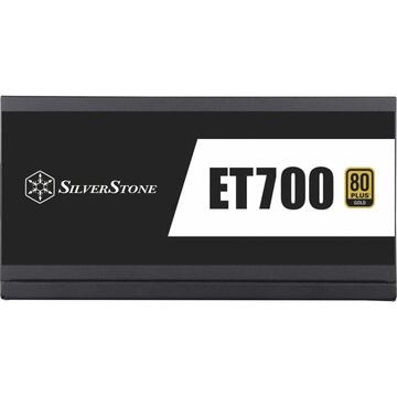Sursa SilverStone SST-ET700-MG, PC power supply unit (black, 4x PCIe, cable management)