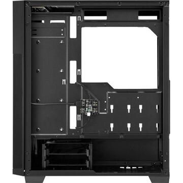 Carcasa Sharkoon RGB FLOW, tower case (black, side panel of tempered glass)