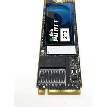SSD Mushkin pilot E 2 TB Solid State Drive (black, PCIe Gen3 x4 NVMe 1.3, M.2 (2280))