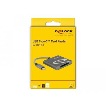 Card reader Delock USB-C Card Reader f. XQD 2.0 - memory cards