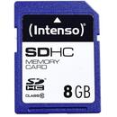 Card memorie Intenso SD 8GB 12/20 Class 10