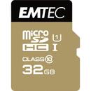 Card memorie EMTEC Elite Gold 32 GB microSD, memory card (Class 10, UHS-I (U1))