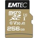 Card memorie EMTEC speedin PRO 256 GB microSDXC, memory card (Class 10, UHS-I (U3), V30)