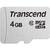 Card memorie Transcend 300S 4 GB microSD, memory card (silver, Class 10)