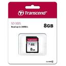 Card memorie Transcend 300S 8 GB, memory card (black, Class 10)