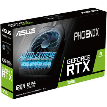 Placa video ASUS Phoenix PH-RTX3060-12G NVIDIA GeForce RTX 3060 12 GB GDDR6