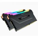 Memorie Corsair DDR4 - 16 GB -4000 - CL - 18 - Dual Kit, RAM (black, CMW16GX4M2Z4000C18, Vengeance RGB PRO)