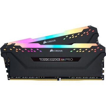Memorie Corsair DDR4 16GB 3600- CL -16 Vengeance RGB PRO black Dual Kit