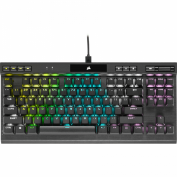 Tastatura Corsair K70 RGB TKL CHAMPION SERIES, MX SPEED, Black