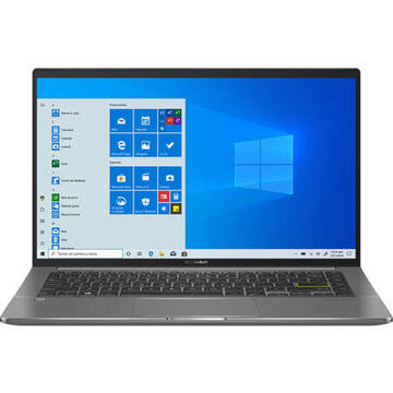 Notebook Asus S435EA 14 FHD i5-1135G7 8GB 512GB NO OS 2Y Deep Green + Windows 10 Pro