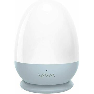 TaoTronics Lampa de veghe Smart VAVA CL006 LED, Control Touch, lumina calda și rece, Albastru