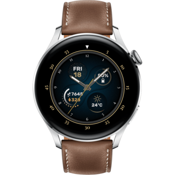 Smartwatch Huawei Watch 3 Brown Leather Strap