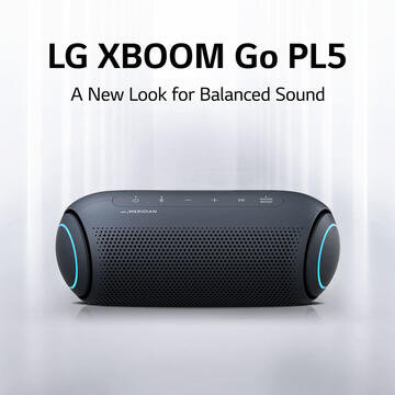 Boxa portabila LG XBOOM Go PL5 Stereo portable speaker Blue 20 W