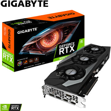Placa video Gigabyte GeForce RTX 3080 Ti GAMING OC 12G NVIDIA 12 GB GDDR6X LHR