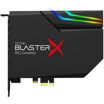 Placa de sunet Creative Labs Sound BlasterX AE-5 Plus, sound card (black)