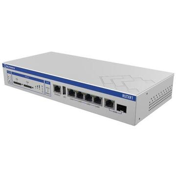 Router wireless TELTONIKA RUTXR1 Router Enterprise 4G LTE Cat6, WiFi Dual Band 802.11ac AC867, 1x WAN + 4x LAN Gigabit, 1x SFP, 2x SIM, VPN