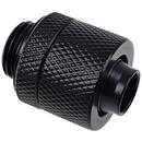 Alphacool Eiszapfen hose fitting 1/4" on 13/10mm, black - 17226