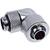 Alphacool Eiszapfen 90° hose fitting 1/4" on 13/10mm, chrome-plated - 17231