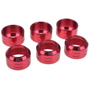 Alphacool Eiszapfen 16mm Modpack 6-pack, red - 17417