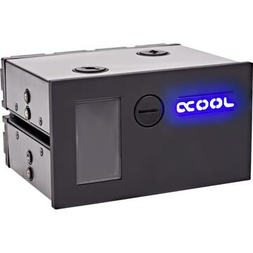 Alphacool icebox - Single Laing DC LT - Dual 5,25 Bay station incl. 2x Alphacool DC LT 2400