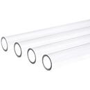 Alphacool ice pipe HardTube PETG pipe, 60cm 13/10mm, clear, 4-pack - 18513