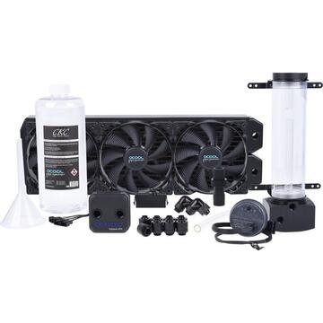 Alphacool Ice Storm Hurricane Copper 45 3x140mm Water Cooling Set
