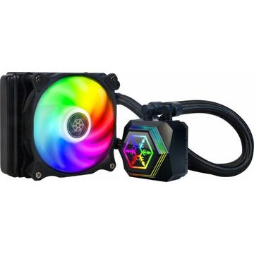 Silverstone SST-PF120 ARGB, water cooling (. Black, with RGB controller)