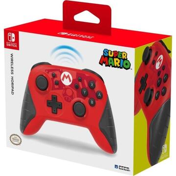 HORI wireless Horipad (Mario), gamepad (red / black)