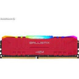 Memorie Crucial DDR4 - 32 GB -3000 - CL - 15 - Dual Kit, RAM (red, BL2K16G30C15U4RL, Ballistix RGB)